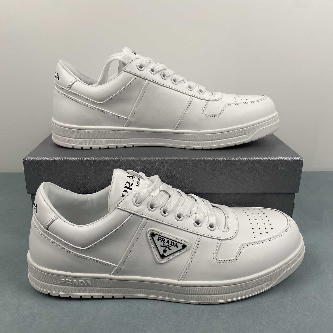 Prada sneakers Low-Top Downtown bianco