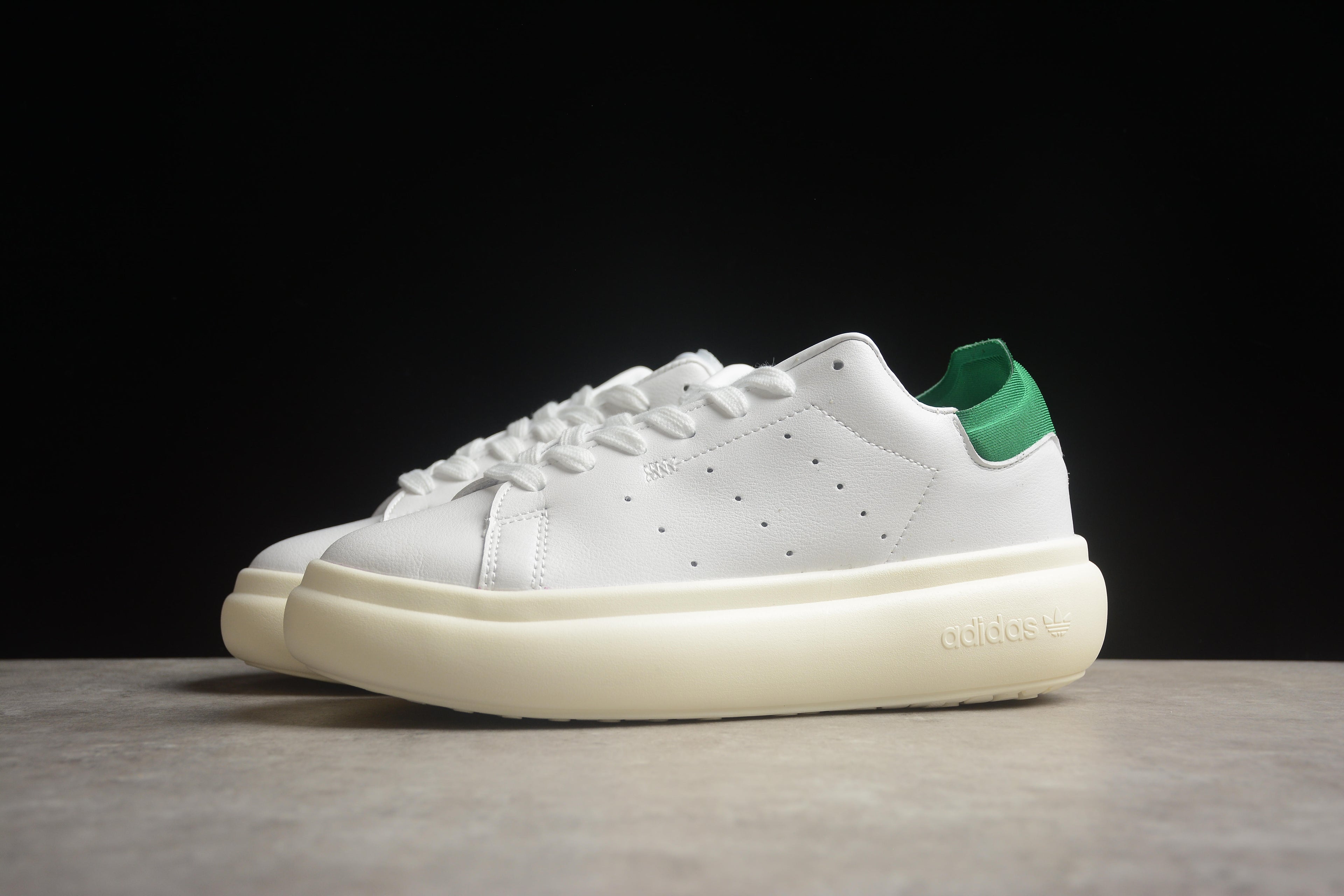 Adidas Originals Stan Smith PF White Green Platform