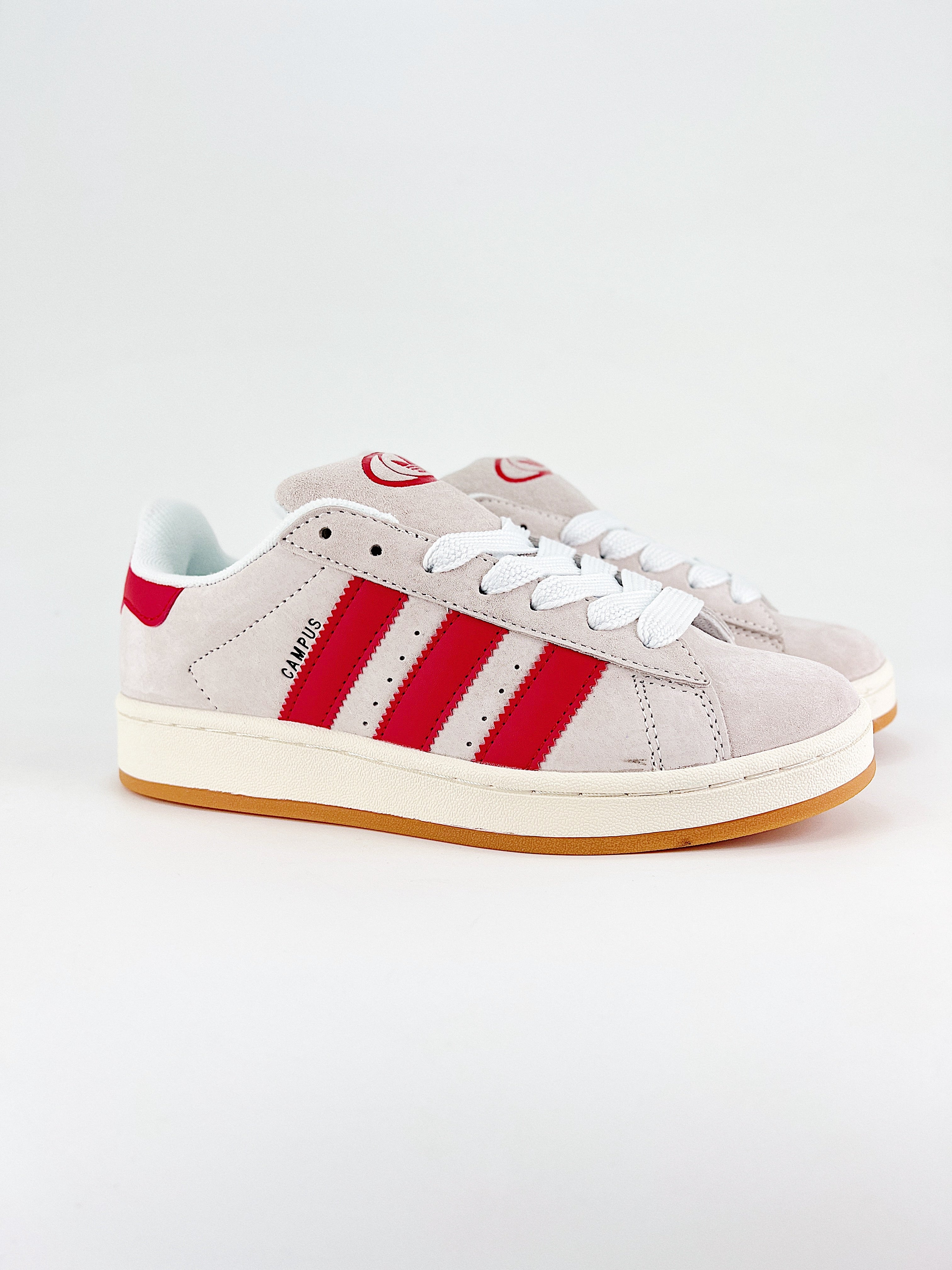 Adidas Originals Campus 00s Crystal White Better Scarlet
