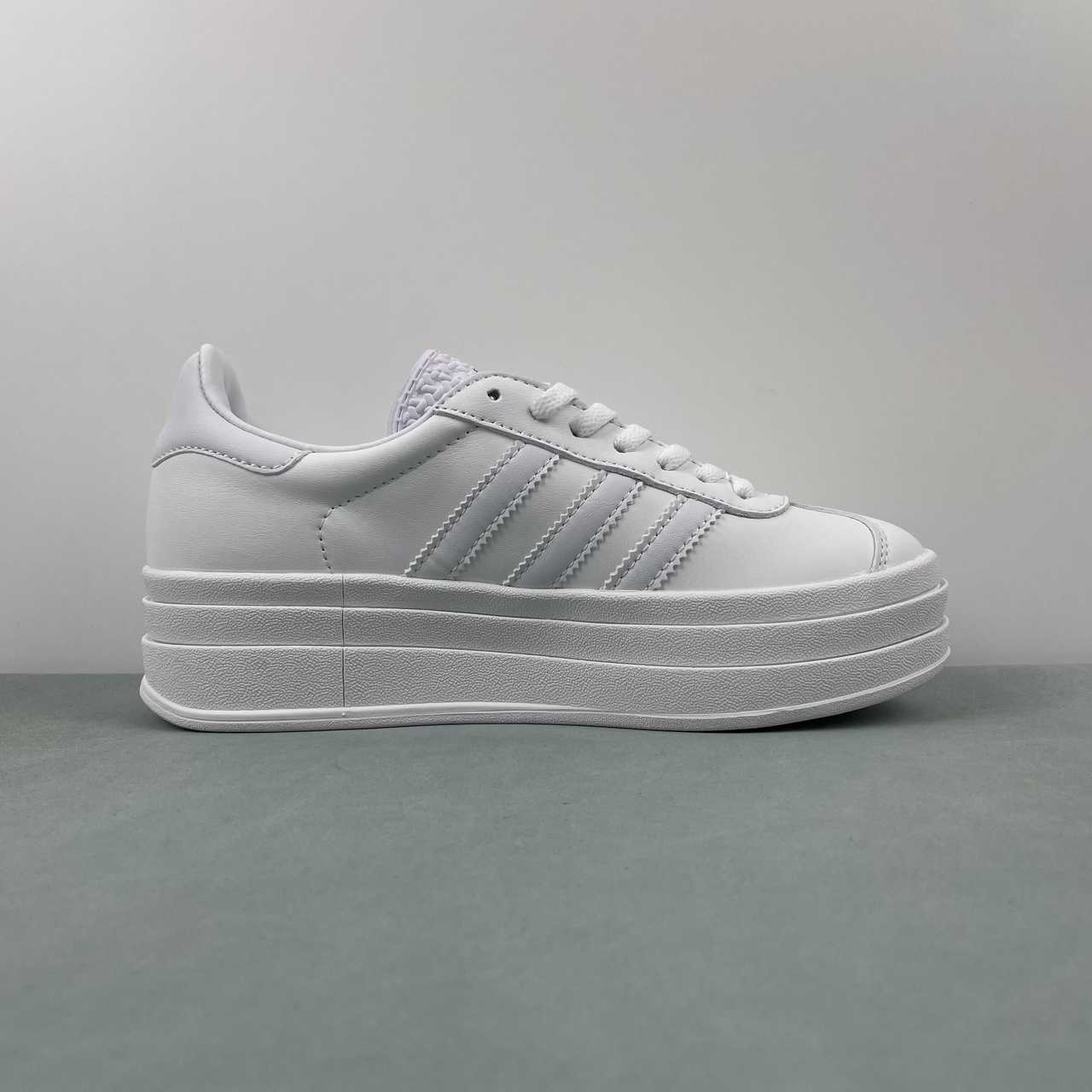 Adidas Originals Gazelle Bold Triple White