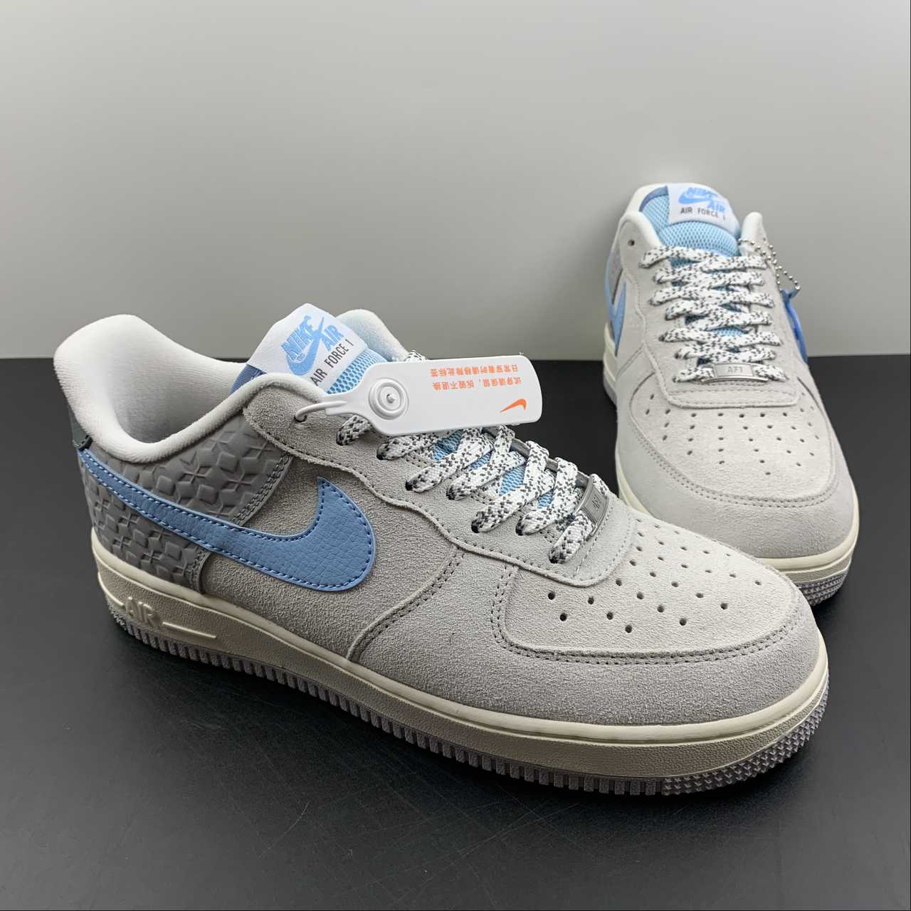 Nike Air Force 1 Low “Snowflake” Grey Blue