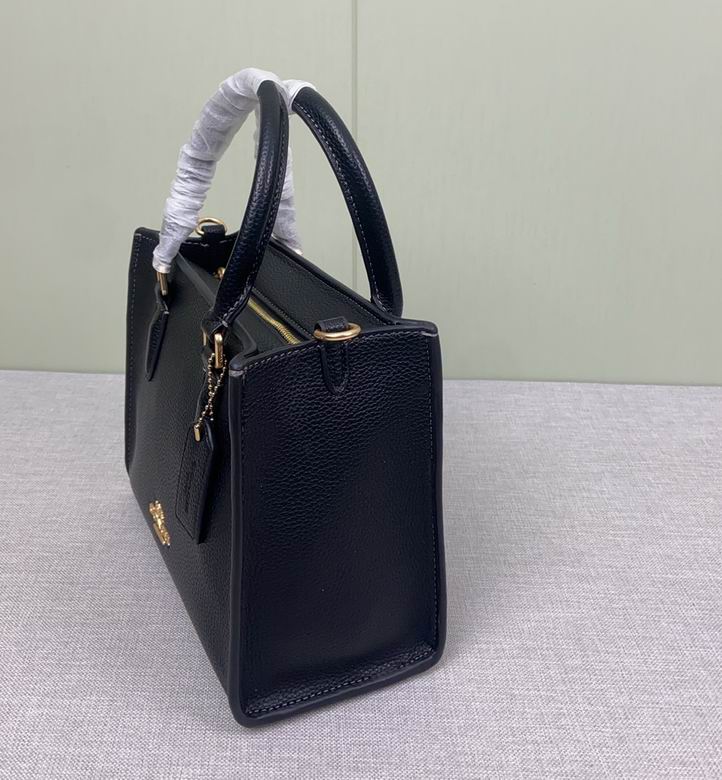 Borsa in pelle Coach handbag nero