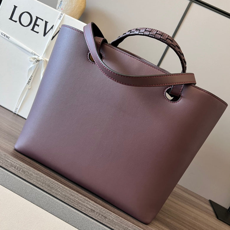 Loewe Anagram Tote Bag prugna