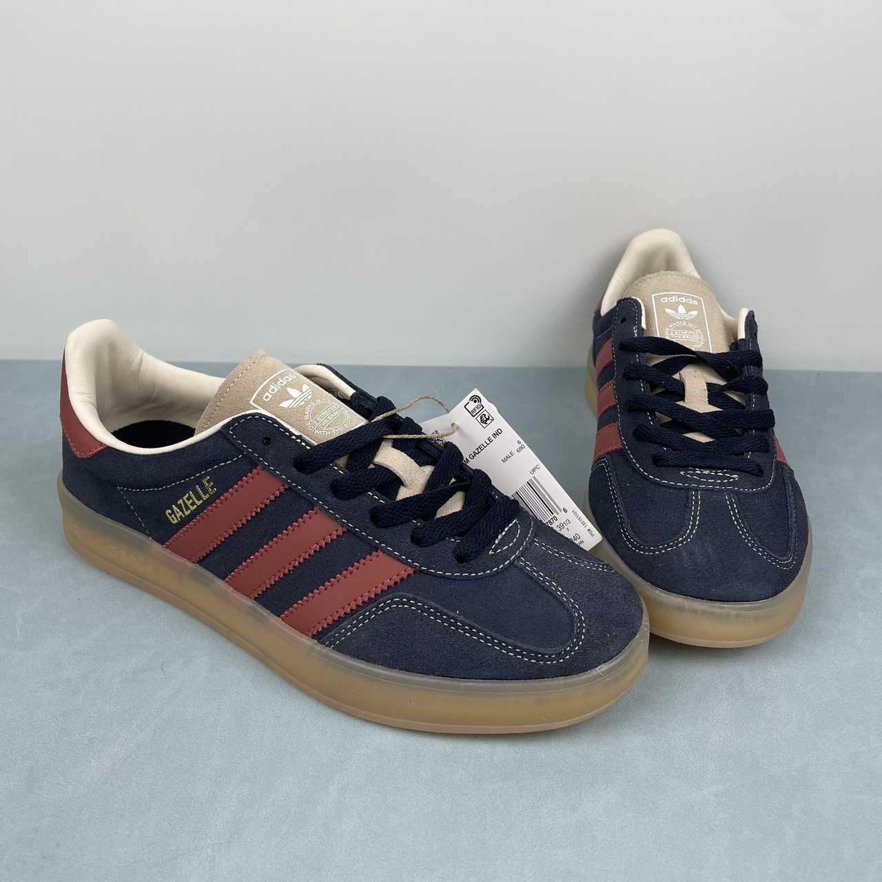 Adidas Originals Gazelle Indoor 'Legend Ink Preloved Ruby"
