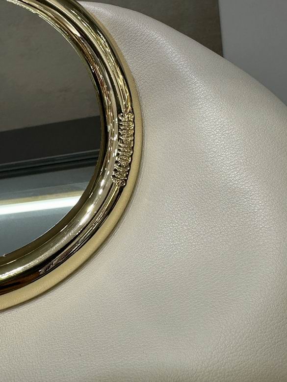 Borsa in nappa Jacquemus Le Petite Calino panna