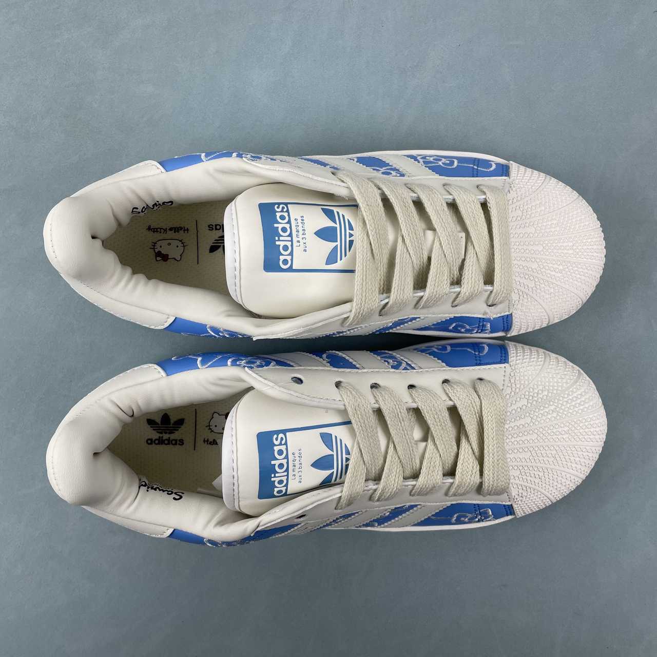 Adidas Hello Kitty x Superstar XLG Blue Burst