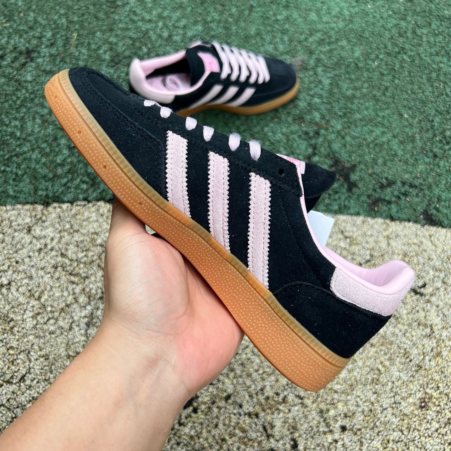 Adidas Originals Handball Spezial Core Black/Pink/Gum