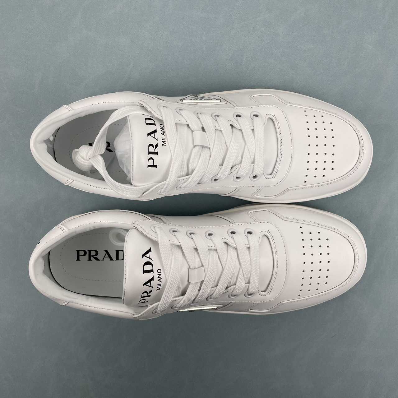Prada sneakers Low-Top Downtown bianco
