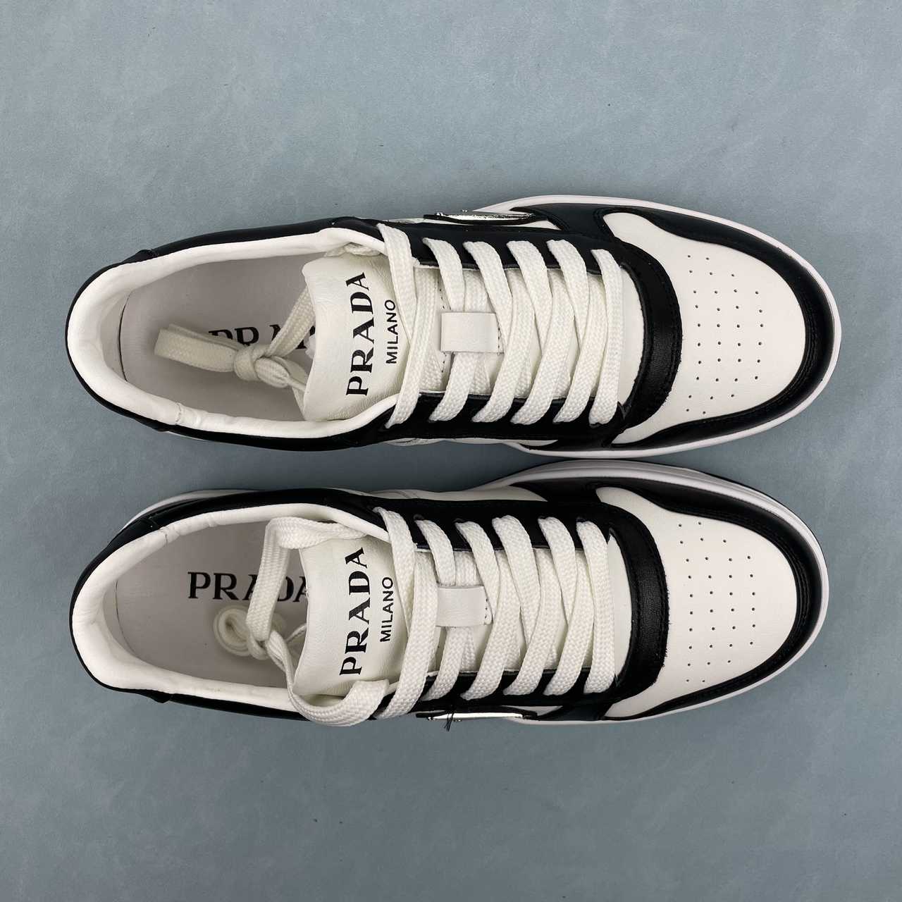 Prada sneakers Downtown perforated leather