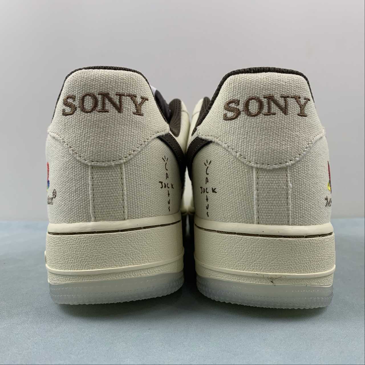 Nike Air Force 1 Low TS Travis Scott x Playstation Brown Grey BQ5826-208
