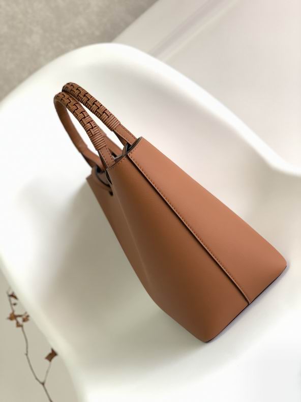 Loewe Anagram Tote Bag cuoio tan