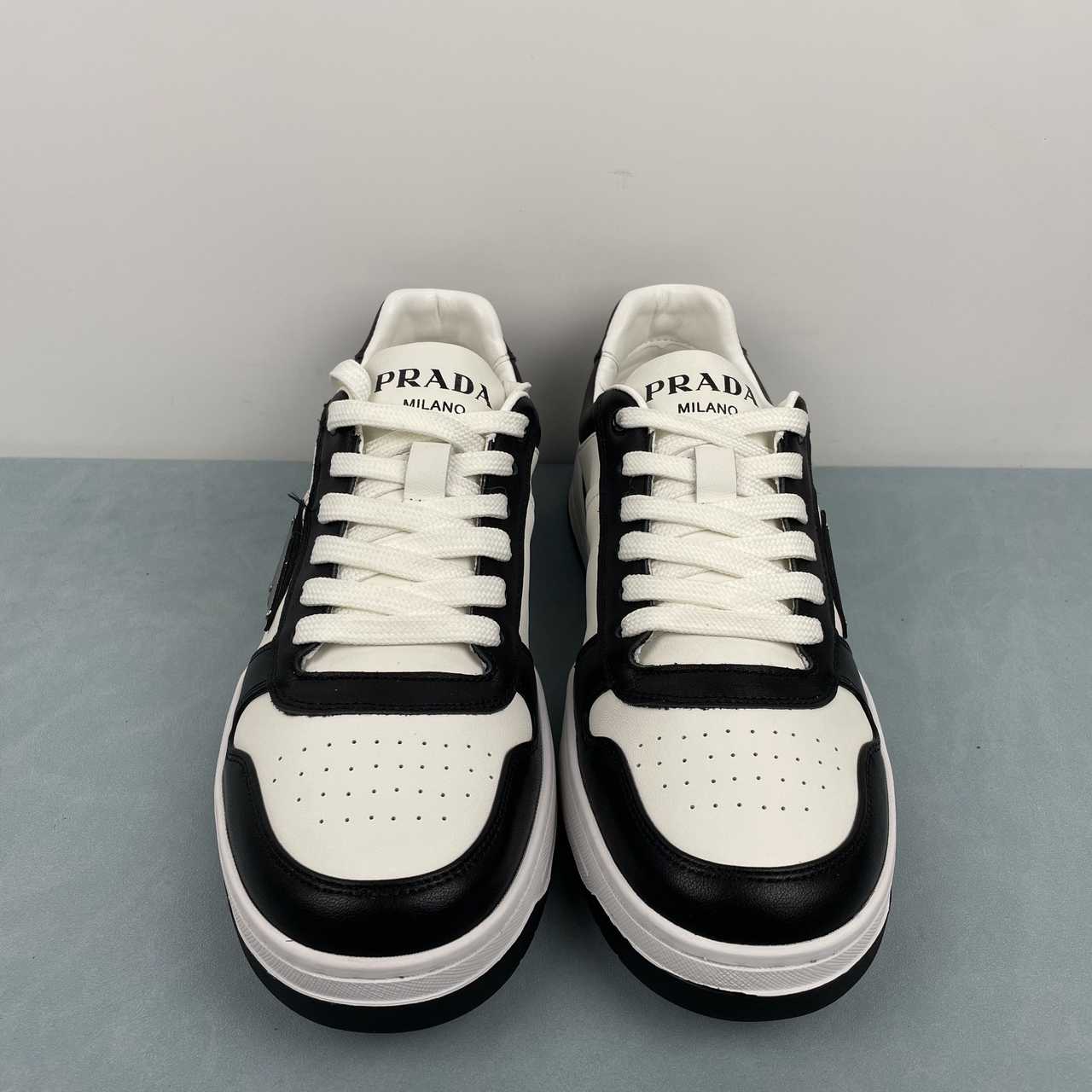 Prada sneakers Downtown perforated leather