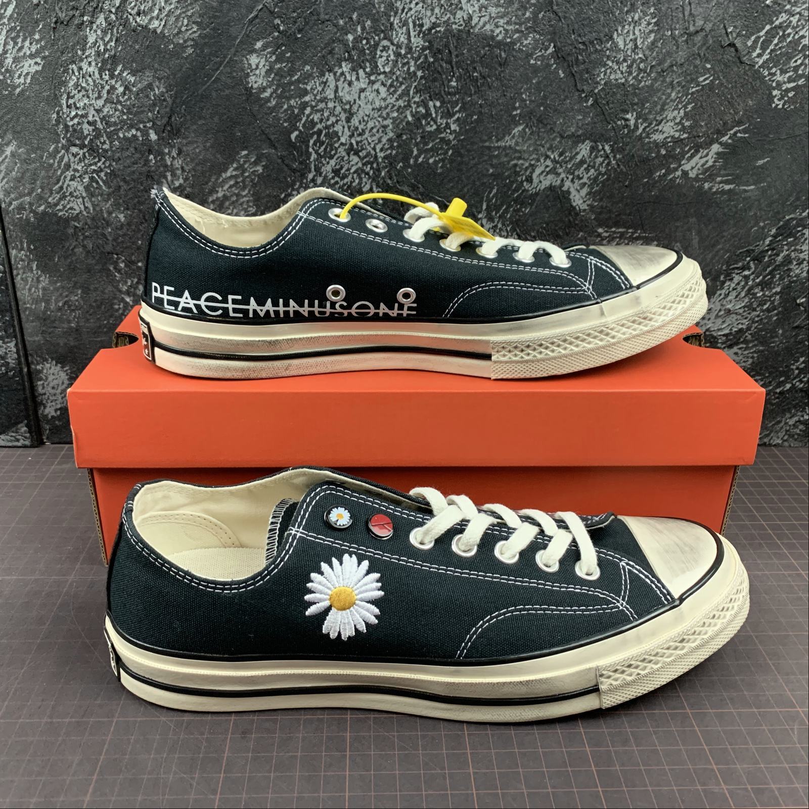 Converse Chuck Taylor 1970 Low X G-Dragon Peaceminusone "Para-Noise" nero