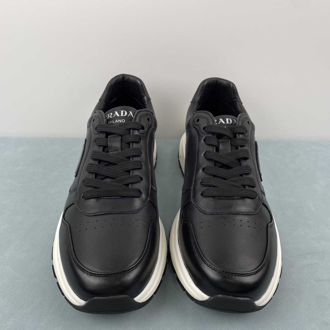 Prada sneakers Prax 01 in pelle nero