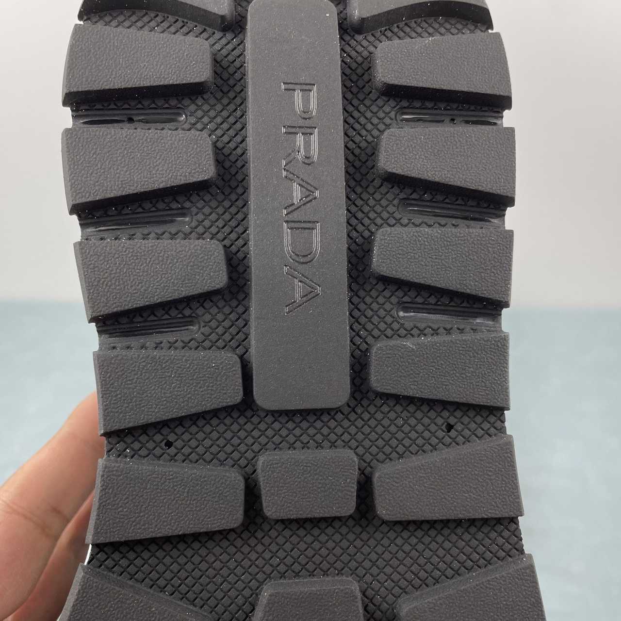 Prada sneakers Prax 01 in pelle nero