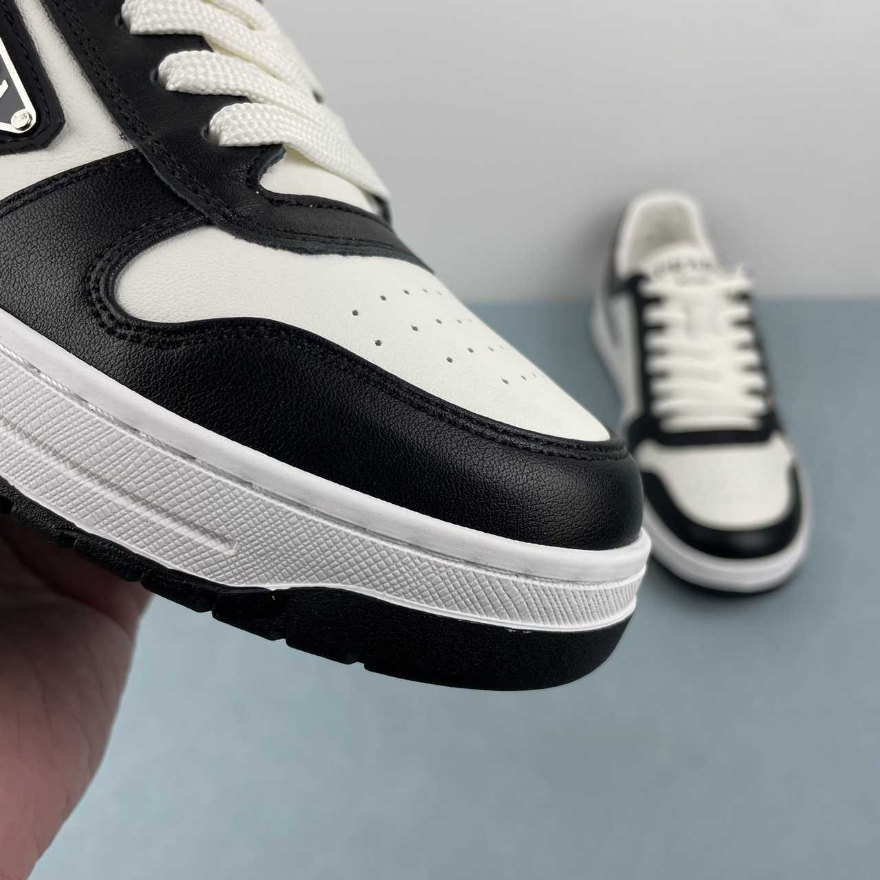 Prada sneakers Downtown perforated leather