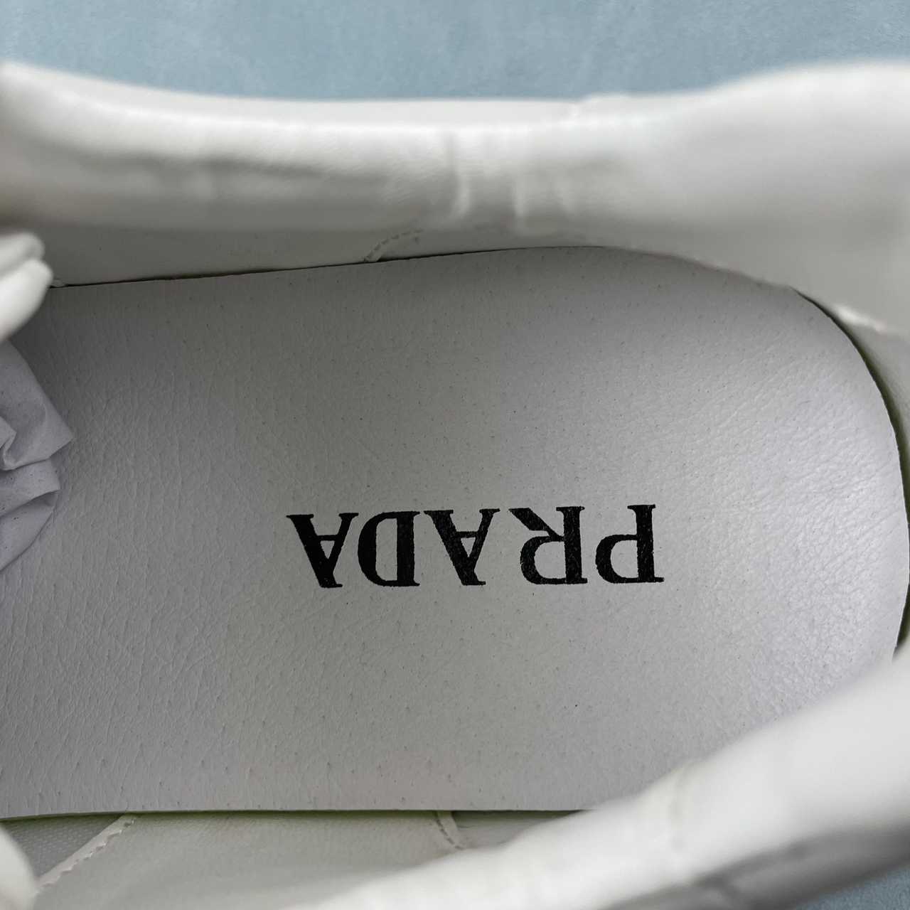 Prada sneakers Prax 01 in pelle cognac