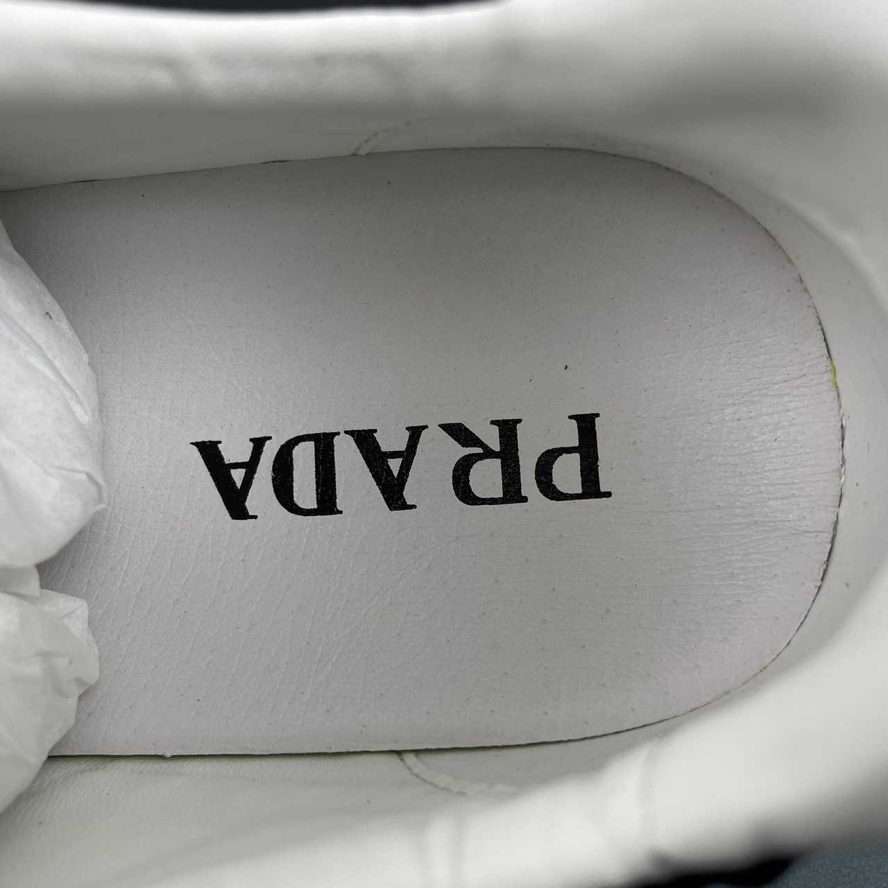 Prada sneakers Downtown perforated leather