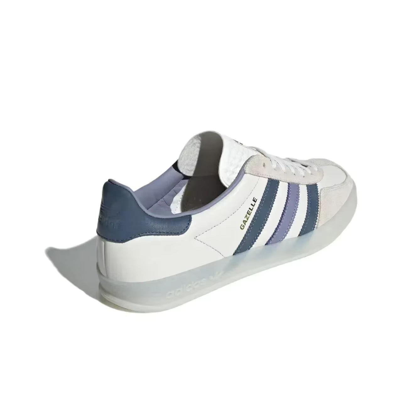 Adidas Gazelle white preloved ink