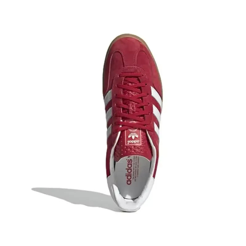 Adidas Gazelle in pelle scamosciata rossa