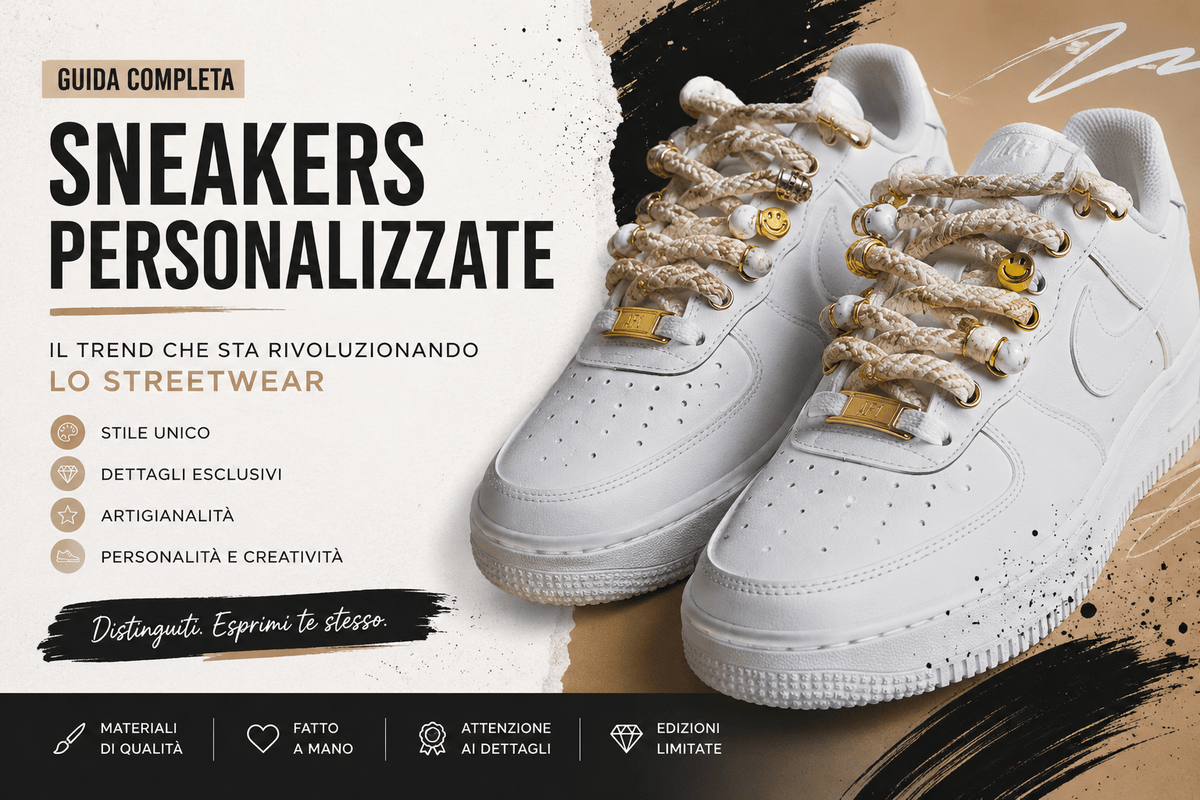 Sneakers personalizzate: perché sono il trend dello streetwear - VIBES MILANO