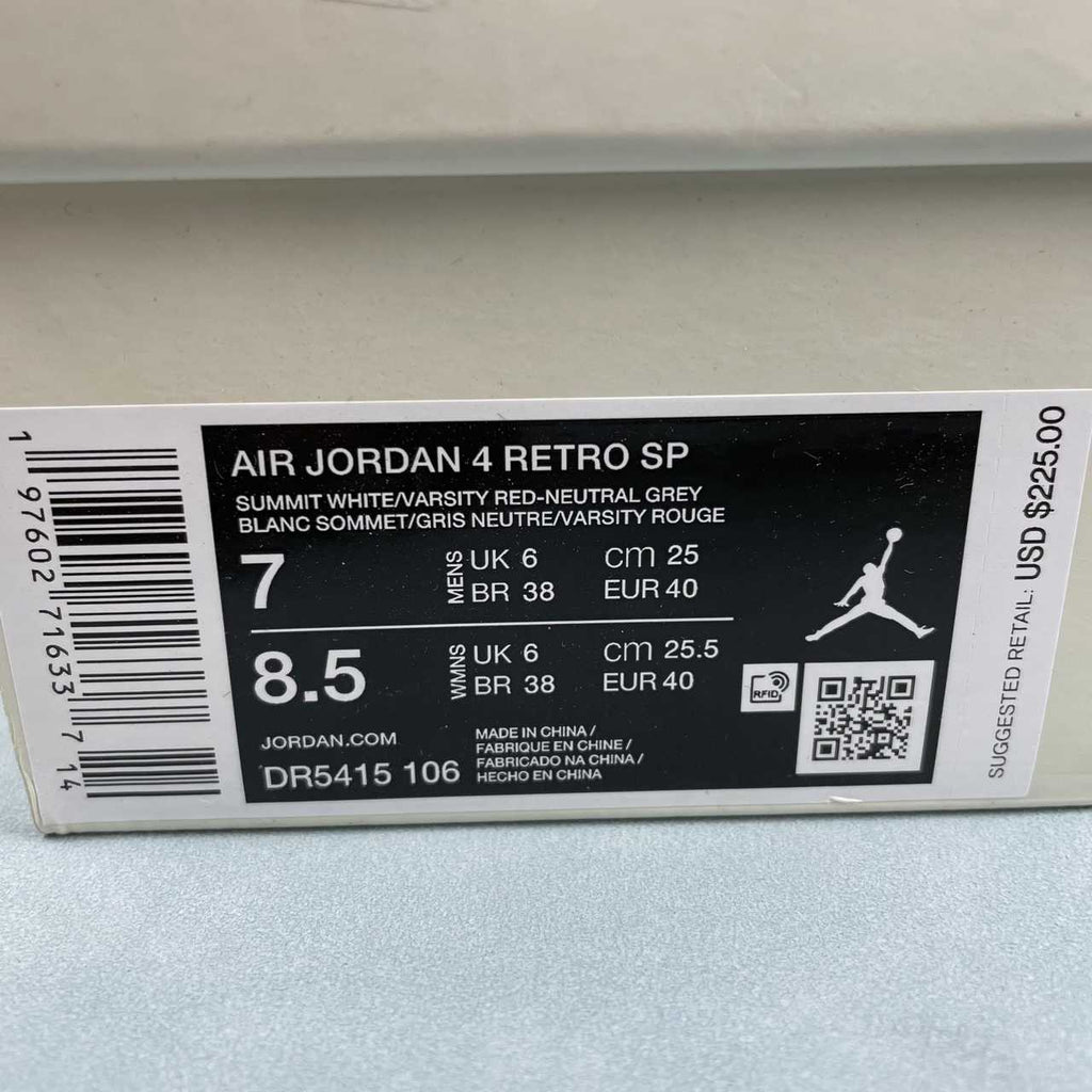 Nike Air Jordan 4 Retro Varsity Red