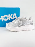 Hoka One Clifton 10 grigio bianco