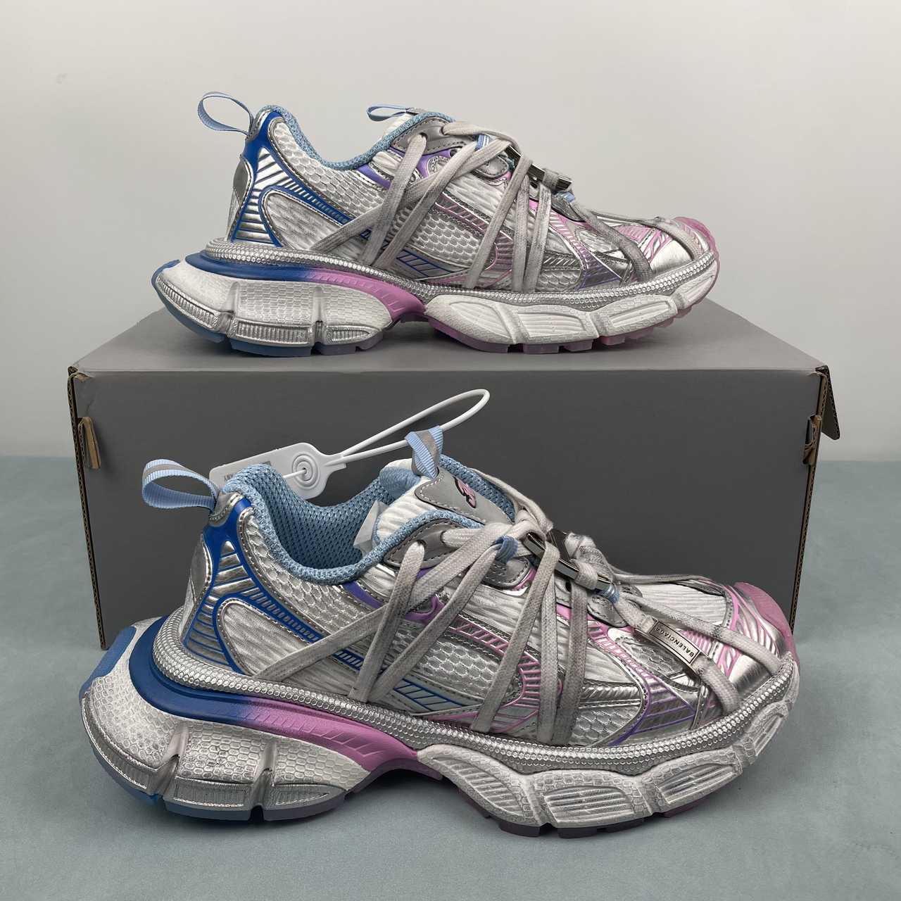 Balenciaga Sneakers 3 XL Multicolor Mesh Rub