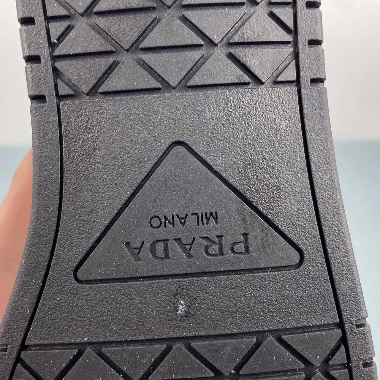 Prada sneakers Downtown perforated leather