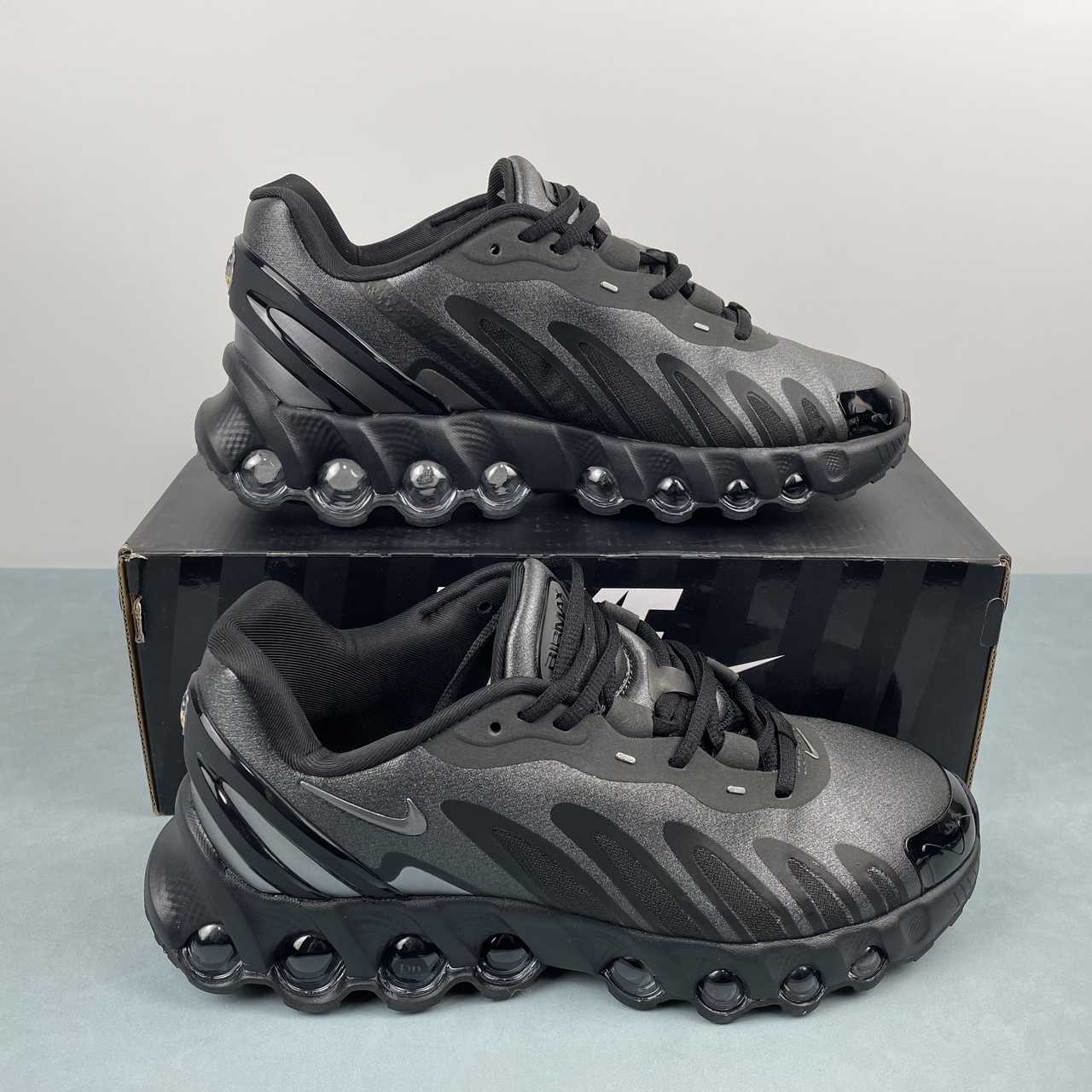 Nike Air Max Dn8 Black Metallic Dark Grey
