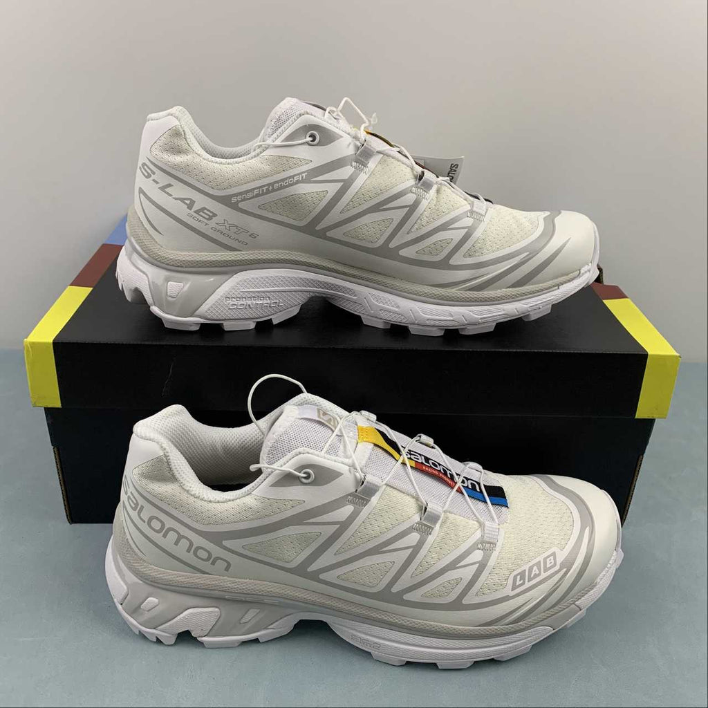 Salomon XT-6 White Lunar Rock