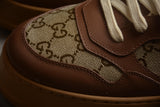 Gucci Chaussures chunky B biscuit marron