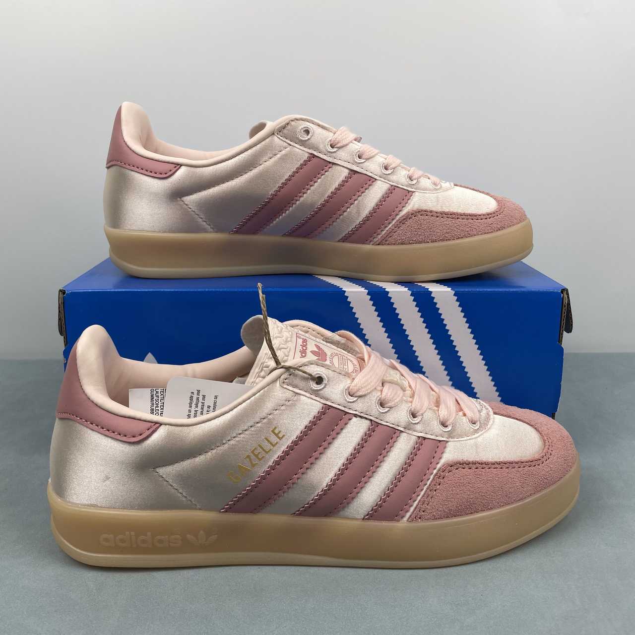 Adidas Gazelle Indoor Pink Satin