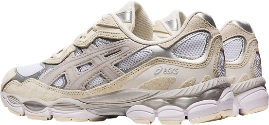 Asics Gel NYC White Oyster Grey