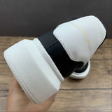 Alexander McQueen sneakers suola oversize Black/white