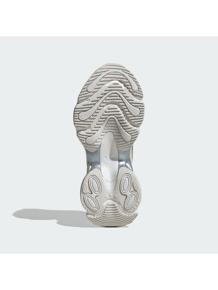 Adidas Originals Ozvenuz CNY Chunky Platform Silver Metallic Grey White