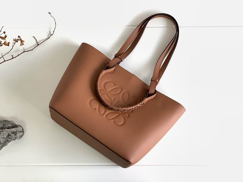 Loewe Anagram Tote Bag cuoio tan