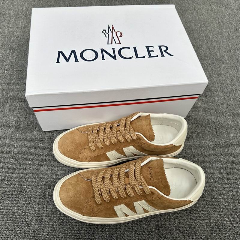 Moncler unisex white sneakers