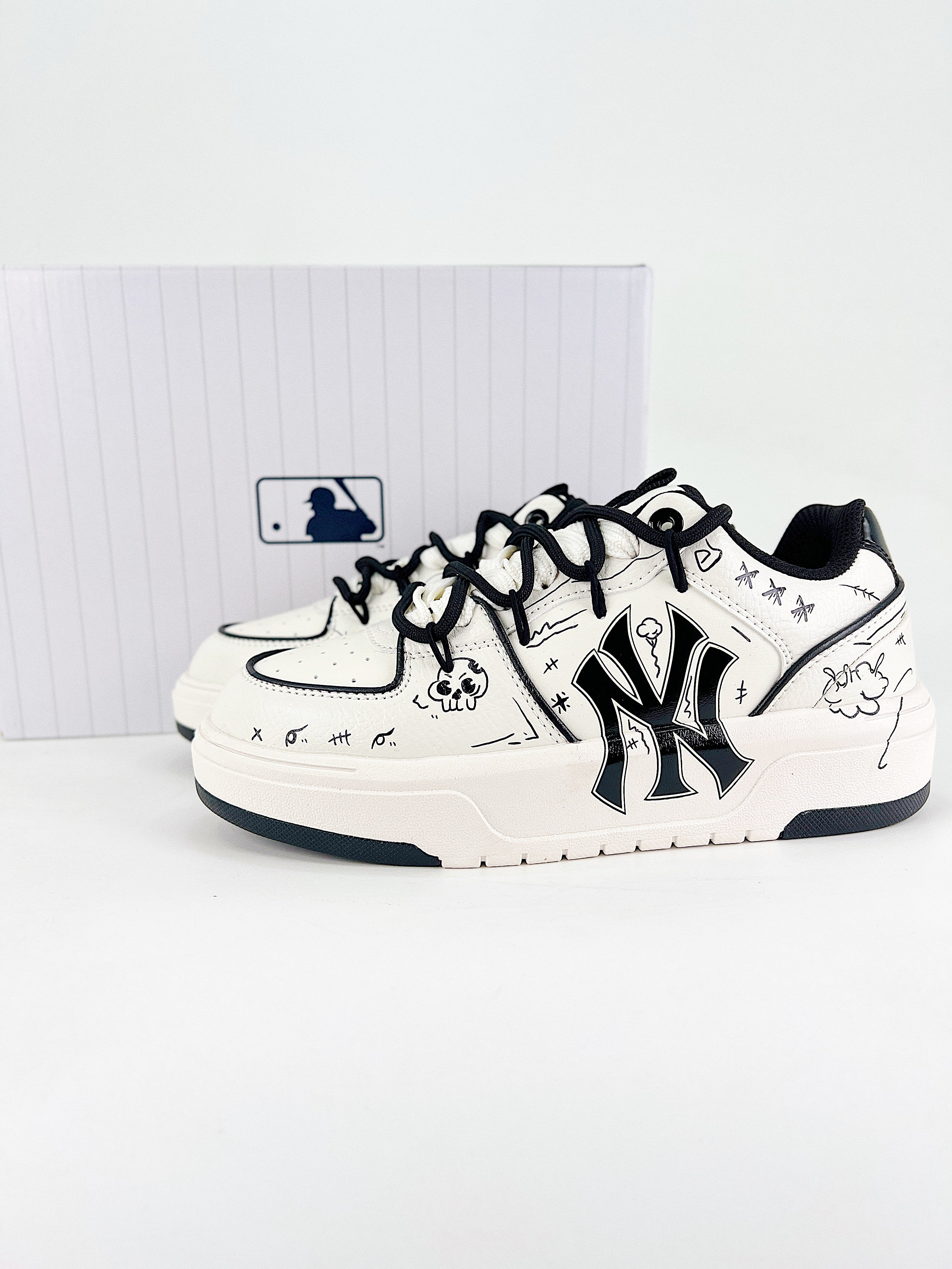 MLB Chunky Liner New York Yankees bianco nero