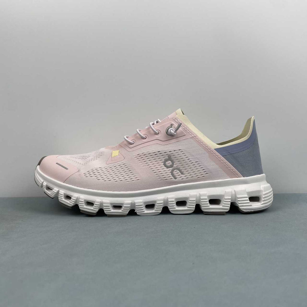 On Cloud 6 Coast sneakers donna da running e streetwear pink white - VIBES MILANO