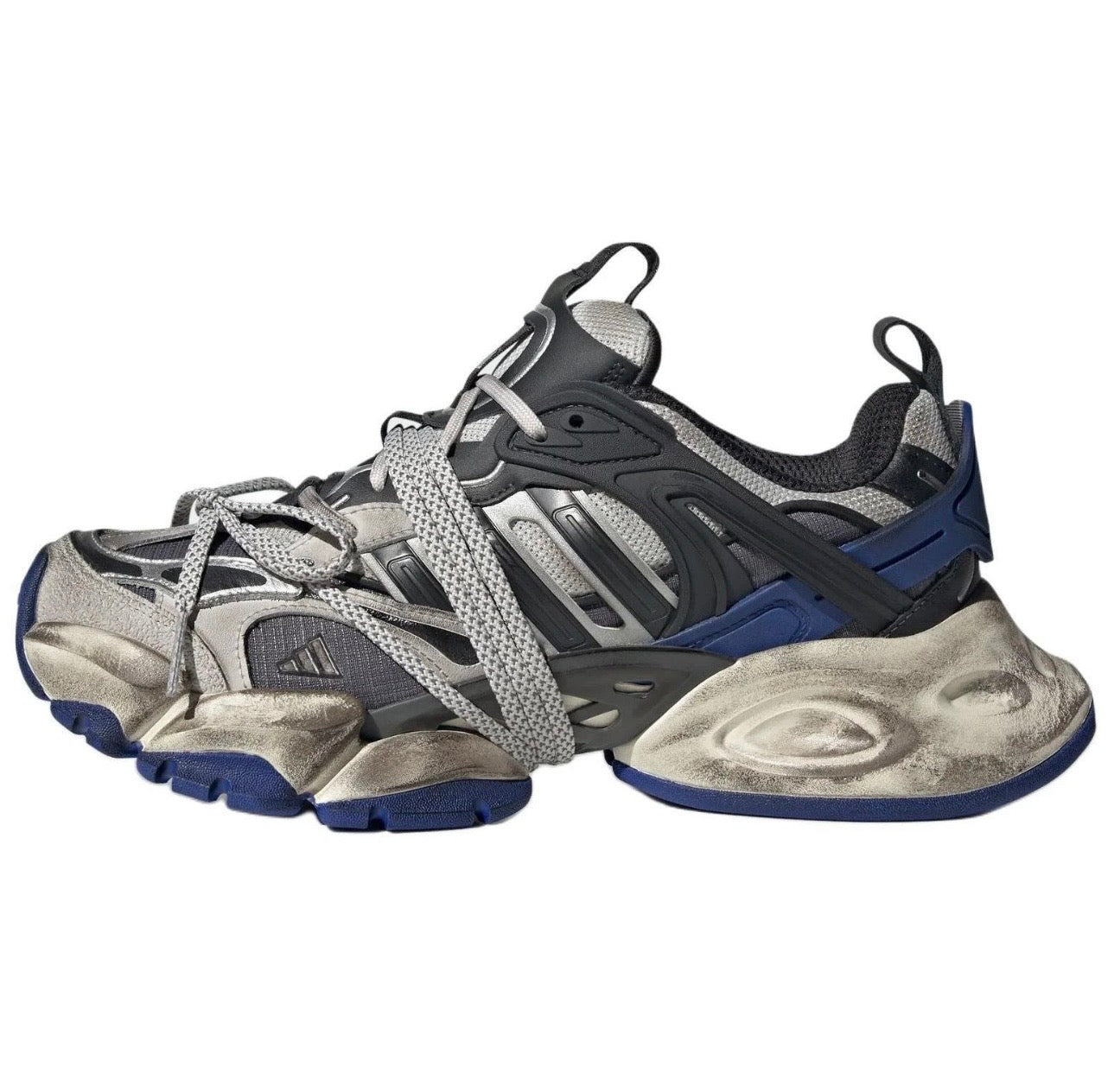 Adidas XLG Runner Deluxe sneakers Grey Blue - VIBES MILANO