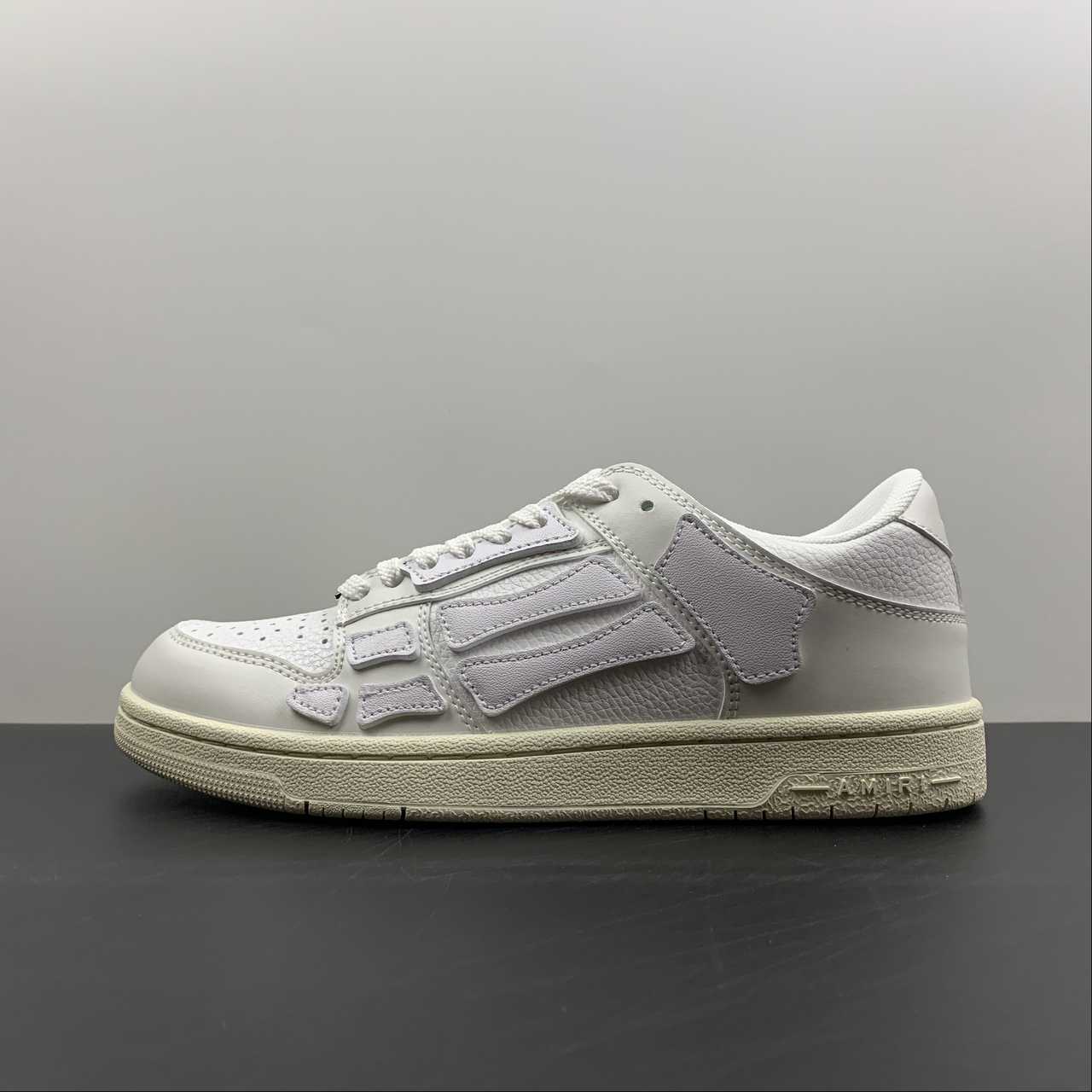 Amiri Skeleton Top Low white