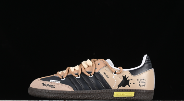 Adidas Samba Originals OG Panda Prank "Welcome" Special Edition