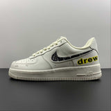 Nike Air Force 1 07 Low Drew Beige Black Yellow CW2288-663
