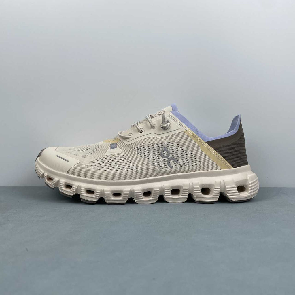 On Cloud 6 Coast sneakers da running e streetwear beige giallo - VIBES MILANO