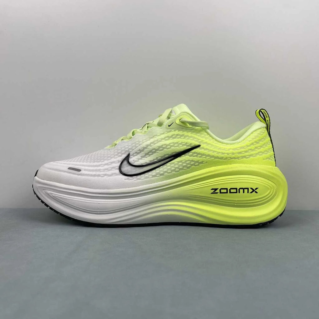 Nike Vomero Plus Running Shoes White Fluorescent Green – Daily Trainer Ammortizzato