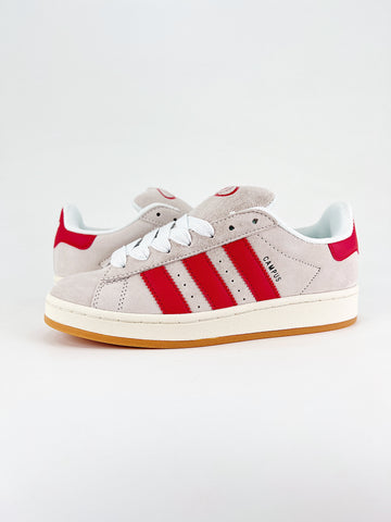 Adidas Originals Campus 00s Crystal White Better Scarlet