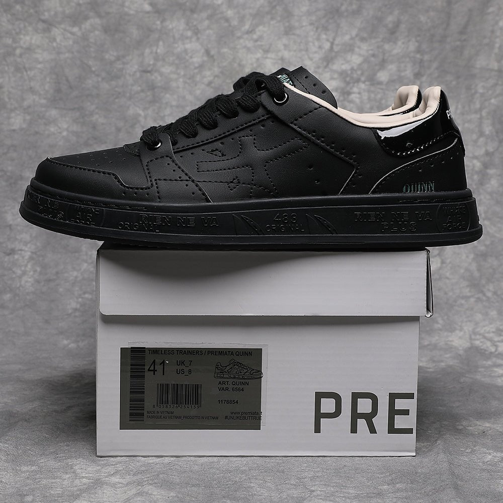 Premiata Quinn sneakers pelle nero - VIBES MILANO