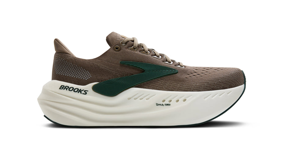 Brooks Glycerin Max marrone bianco logo verde