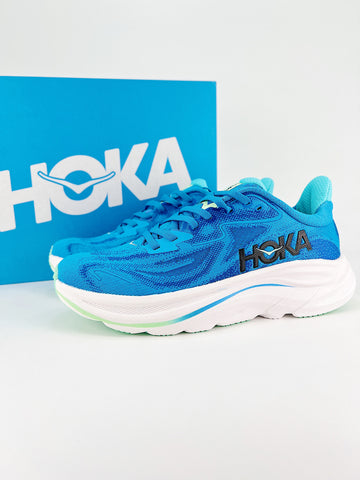 Hoka One Clifton 10 azzurro
